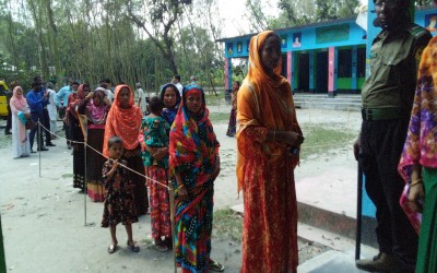 ডিমলায় মহিলা সংরক্ষিত আসনের শান্তিপূর্ণ উপ-নির্বাচন অনুষ্ঠিত