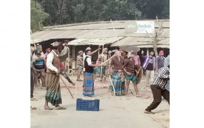 ঝিনাইদহে জামাই ও শশুড় দু'গ্রুপের সংঘর্ষে ১৫ আহত