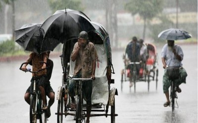 আজ দেশের ১৭টি অঞ্চলে ঝড়বৃষ্টির সম্ভাবনা