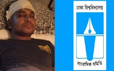 কোরবানির মাংসের অংশ মিসকিনদের বণ্টনে অনিয়মের প্রতিবাদ করায় (ডুজা) সাধারণ সম্পাদকের  উপর হামলা