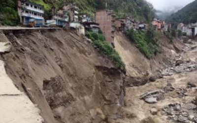 নেপালে ভারী বর্ষণে বিভিন্ন জায়গায় ভূমিধস, ২২ জনের প্রাণহানি