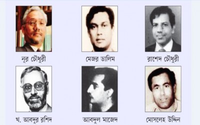 বঙ্গবন্ধু শেখ মুজিবুর রহমানের পলাতক ছয় আত্ম-স্বীকৃত খুনিদের বর্তমান অবস্থান