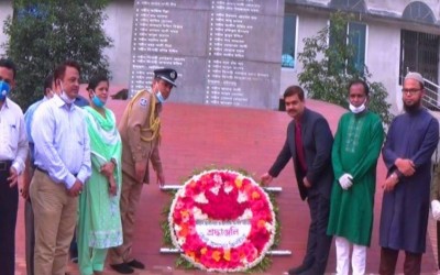 ঝিনাইদহে স্বল্প পরিসরে মহান স্বাধীনতা দিবস পালিত