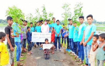 অক্সিজেনের উদ্দিপনায় হরিপুরে নিমের বাতায়ন